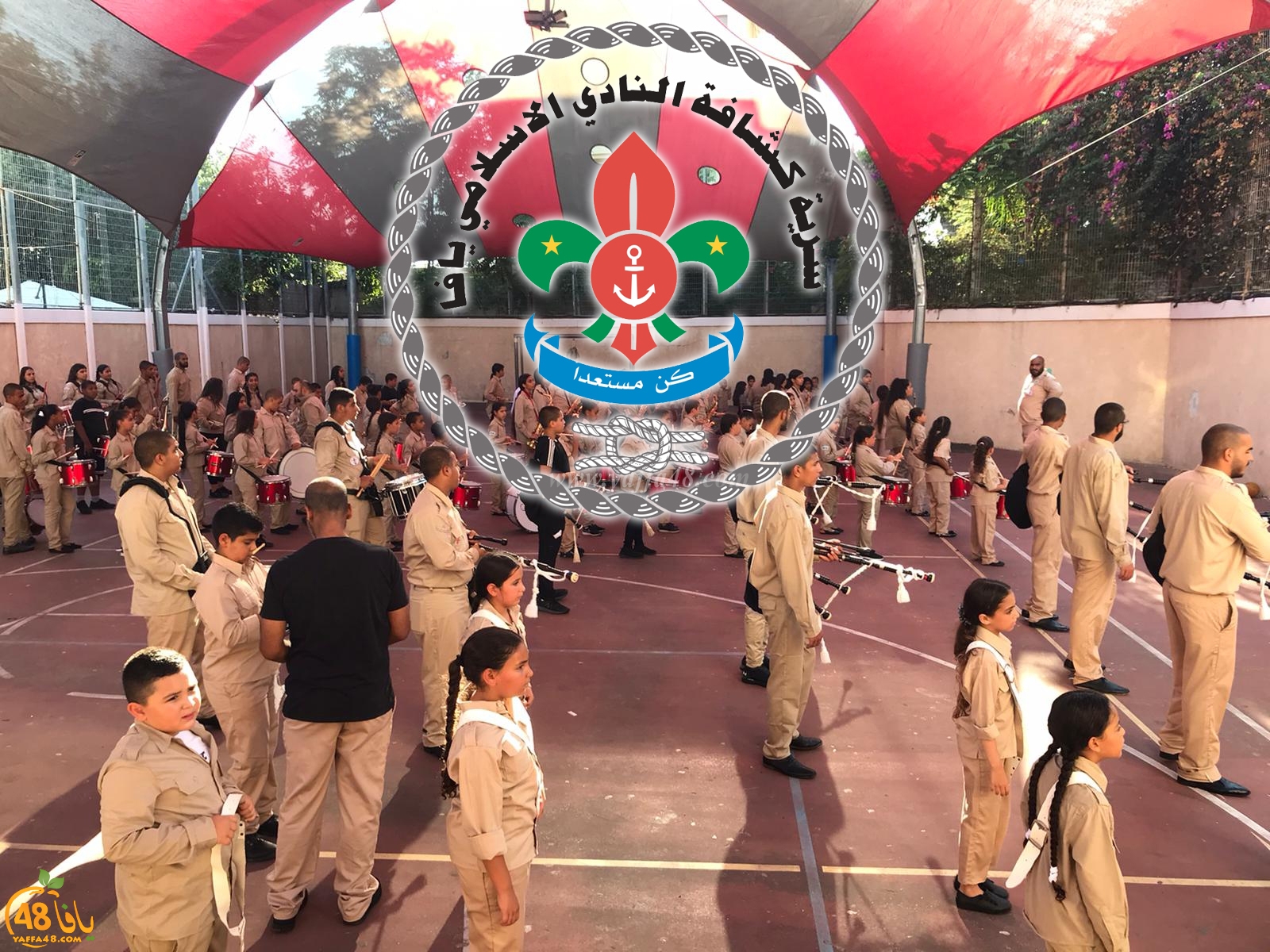  يافا: سرية كشاف النادي الإسلامي تستعد لاستعراض عيد الأضحى المبارك